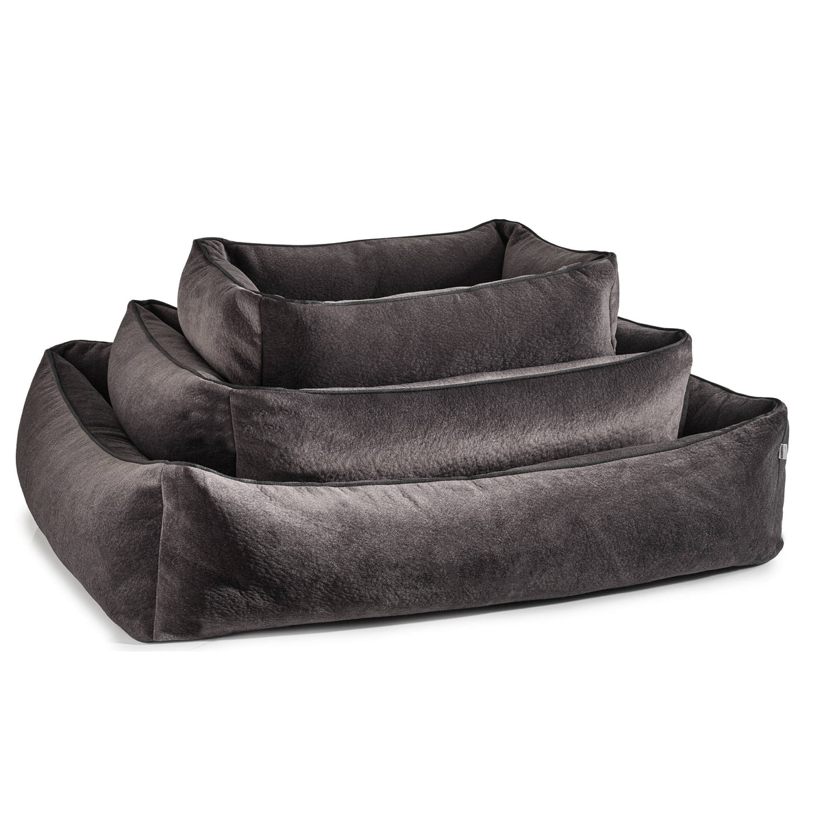 LABONI ORTHO Hundebett  - BUFFALO GRAPHITE