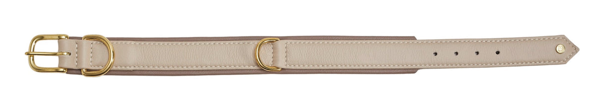 AMICI IVORY - Stilvolles Nappa-Halsband