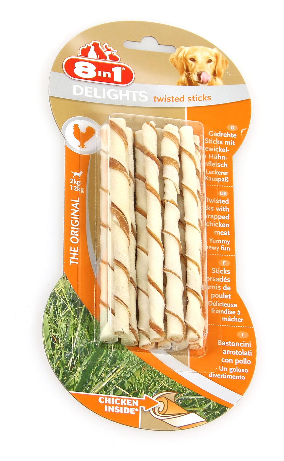 Delights Twisted Sticks, 10Stk., 55g