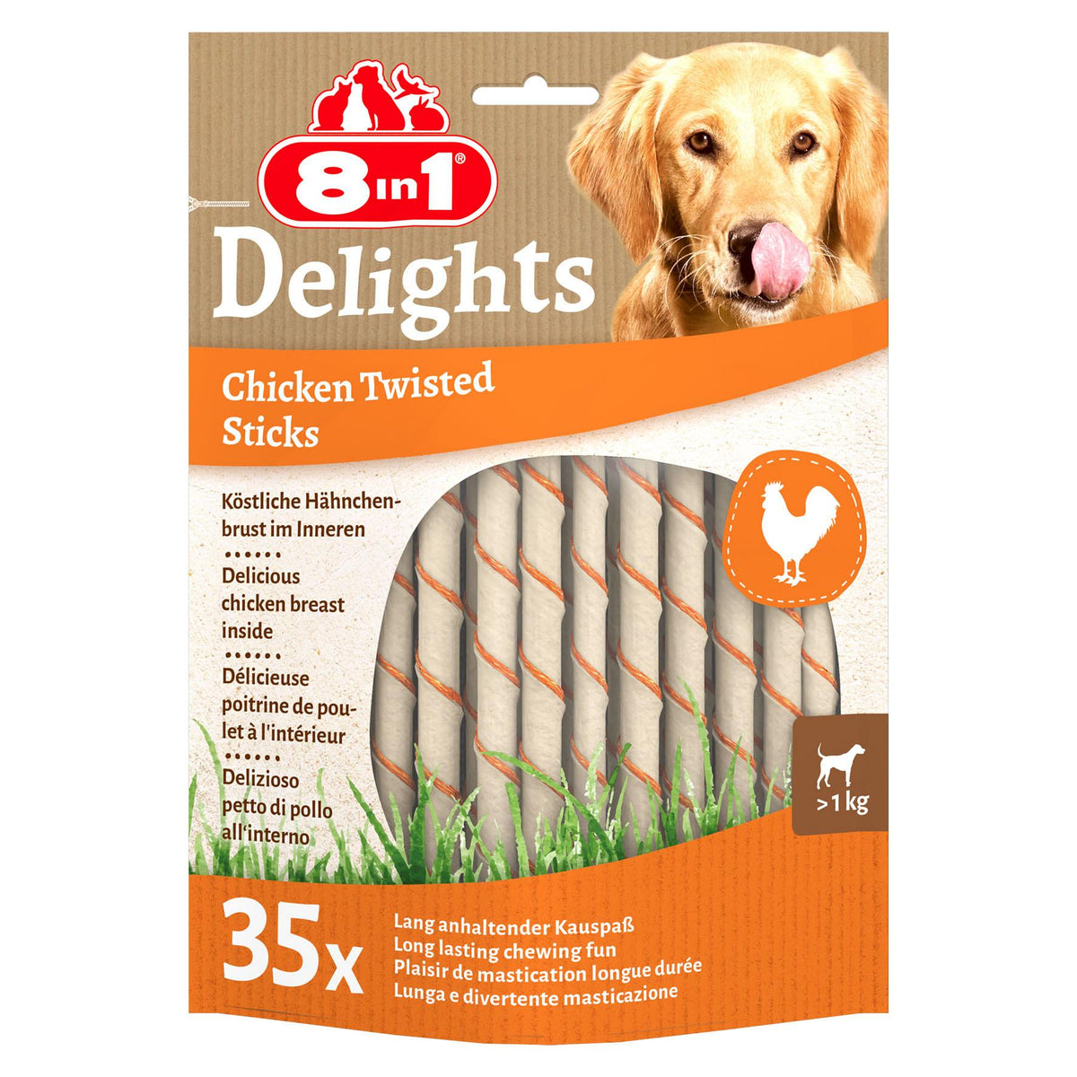 Delights Twisted Sticks, 35Stk., 190g