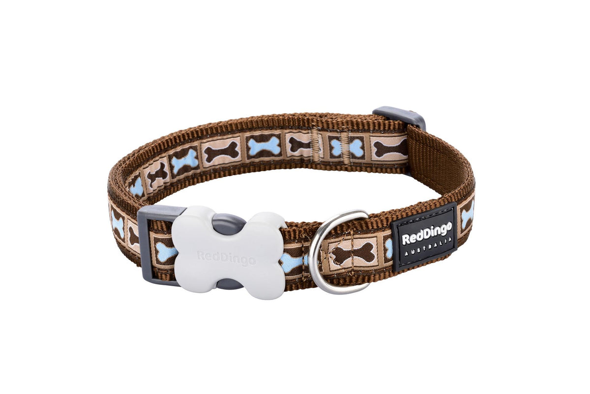 Hundehalsband Design Braun XS