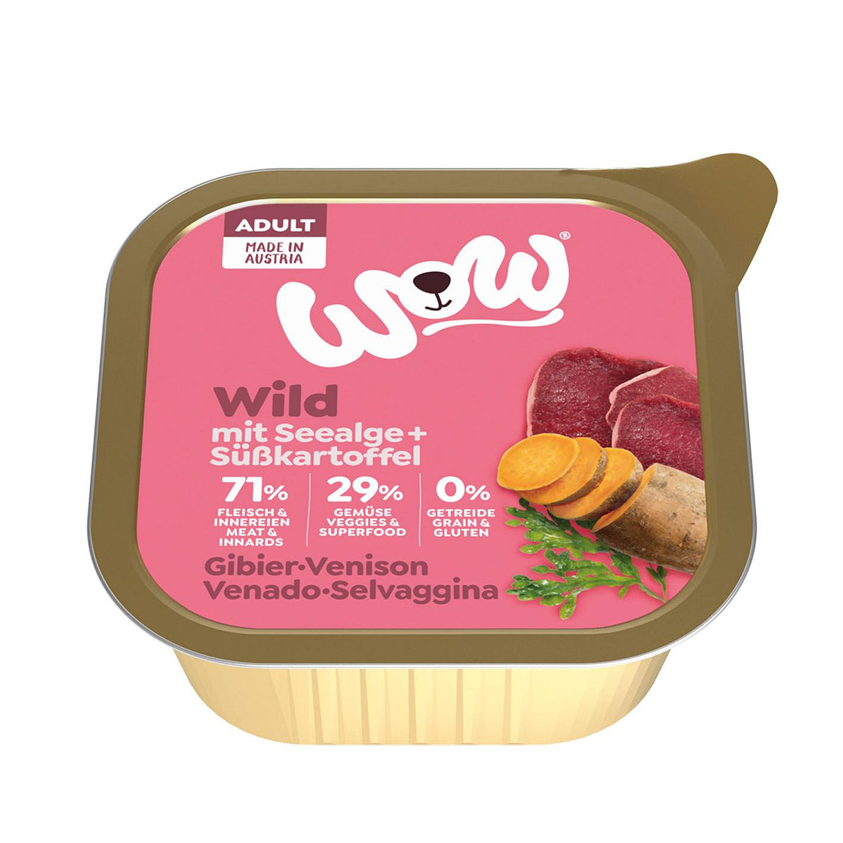 Adult Wild mit Süsskartoffeln, 150g