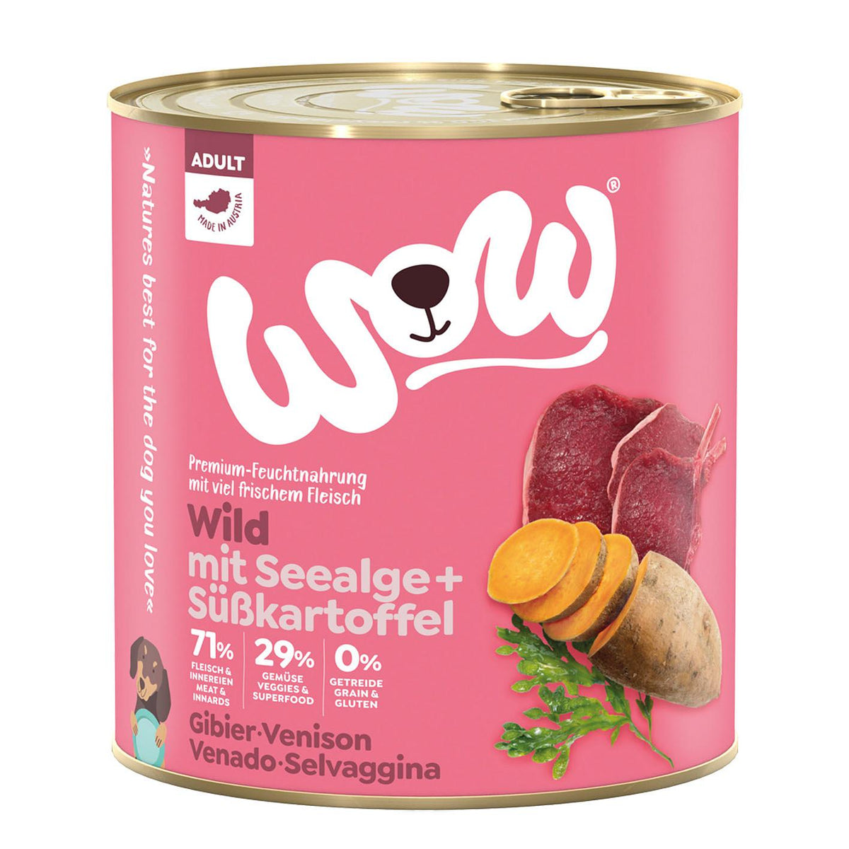 Adult Wild mit Süsskartoffeln, 800g