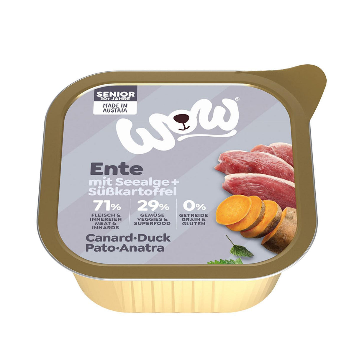 Senior Ente mit Süsskartoffeln, 150g