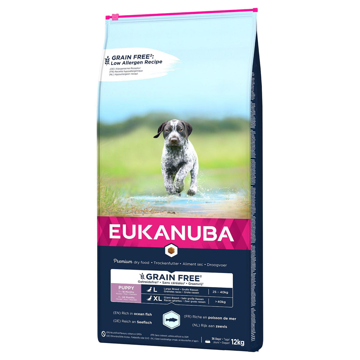 GRAINFREE Puppy L/XL mit Lachs, 12kg