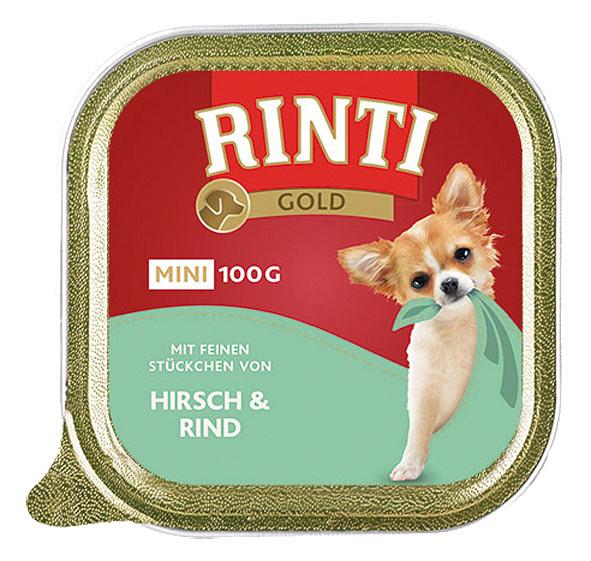 Gold Mini Hirsch &amp; Rind, 100g