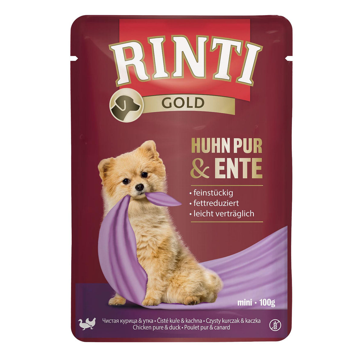 Gold Mini Huhn pur &amp; Ente 100g