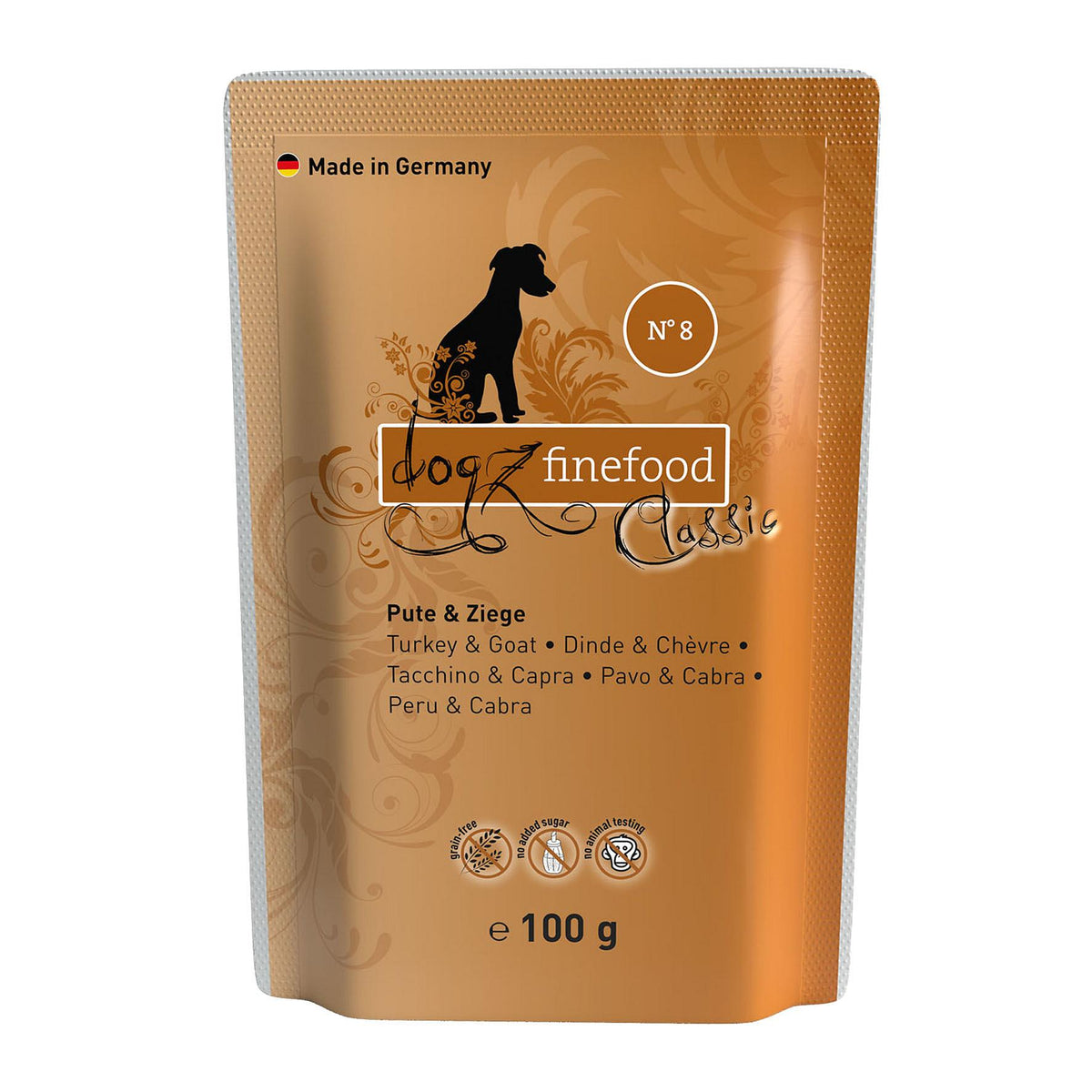Finefood No. 08 Truthahn &amp; Ziege, 100g