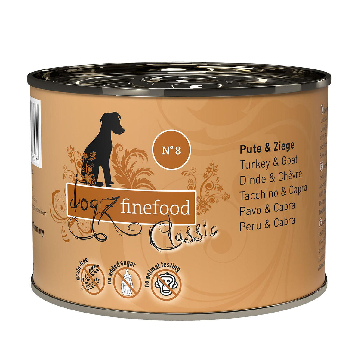 Finefood No. 08 Truthahn &amp; Ziege, 200g