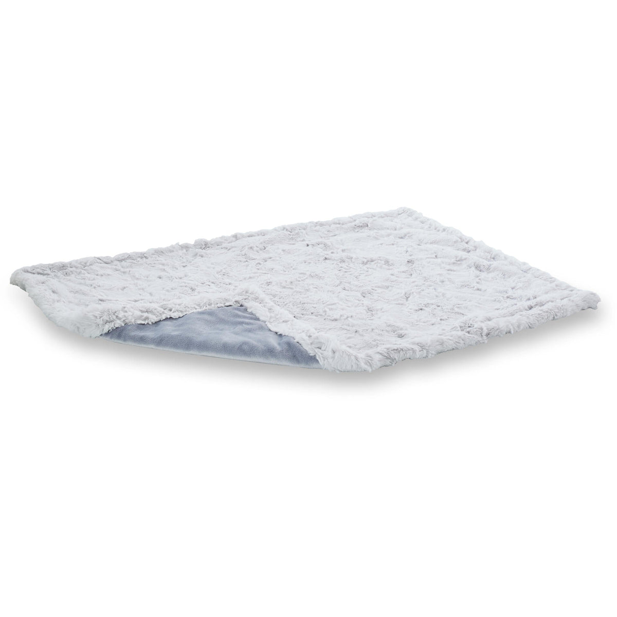 Decke COZY LIGHT GREY - Edle Webpelz-Decke