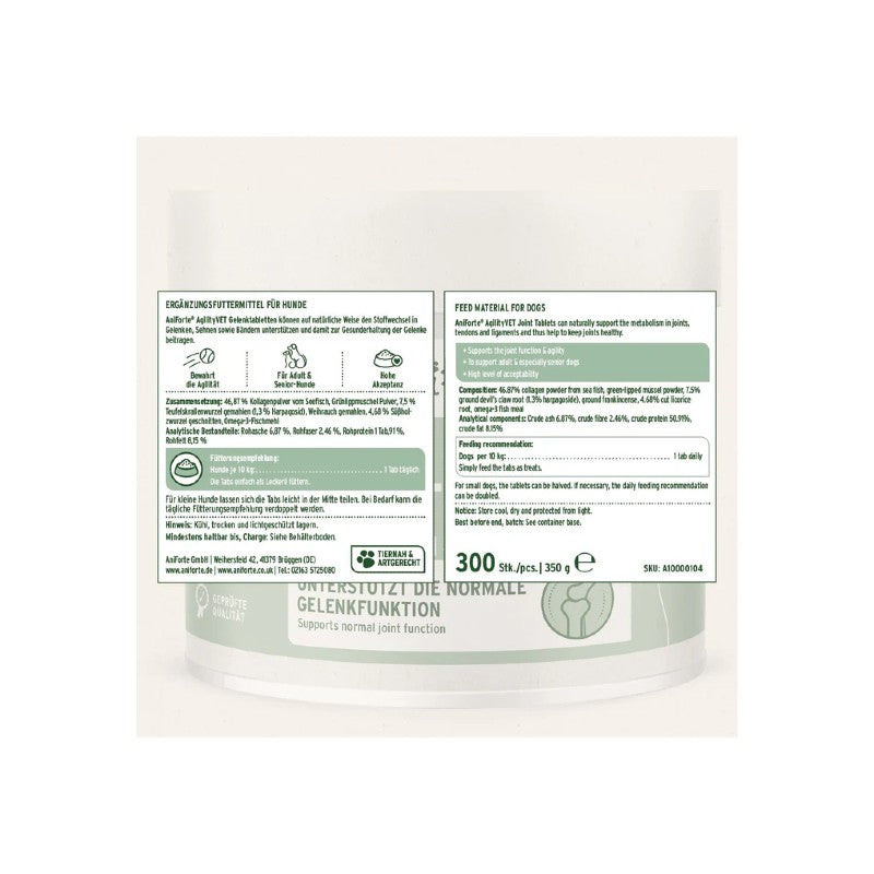 AniForte AgilityVET Gelenk-Hund-Tabletten