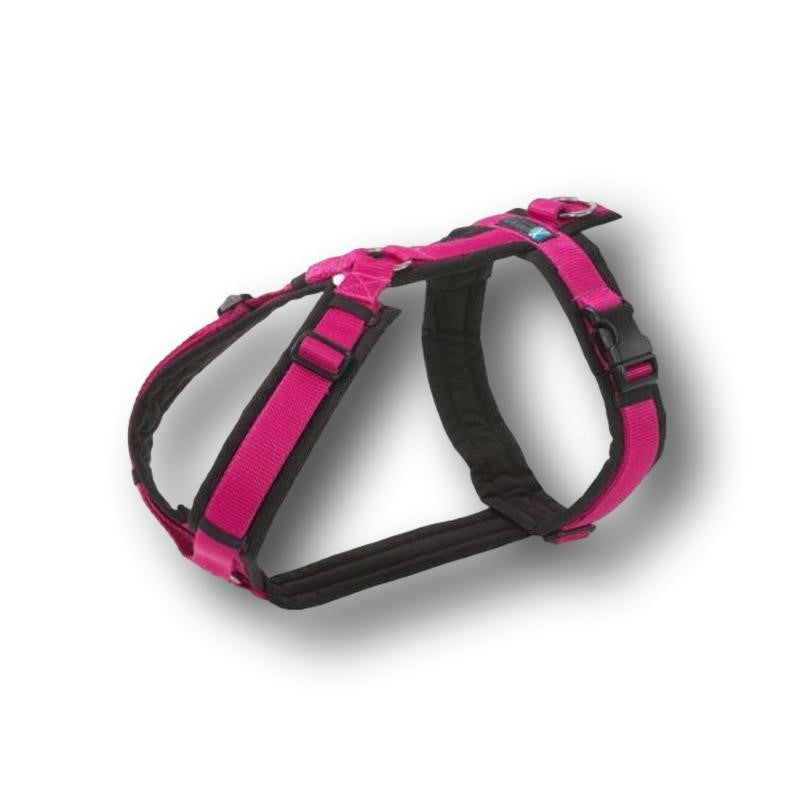Anny-X Brustgeschirr Fun & Protect - Schwarz/Pink