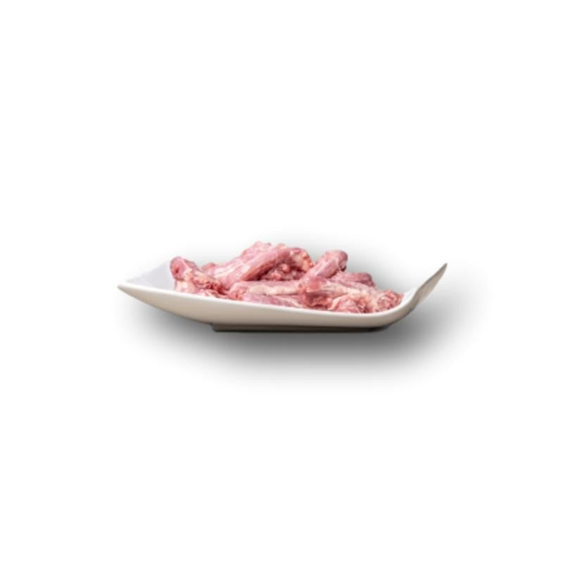 Barf Poulethälse ganz