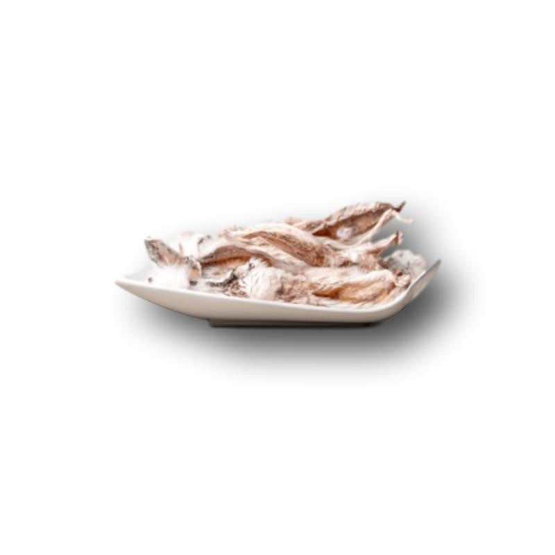 Barfer Kaninchenohren mit Fell