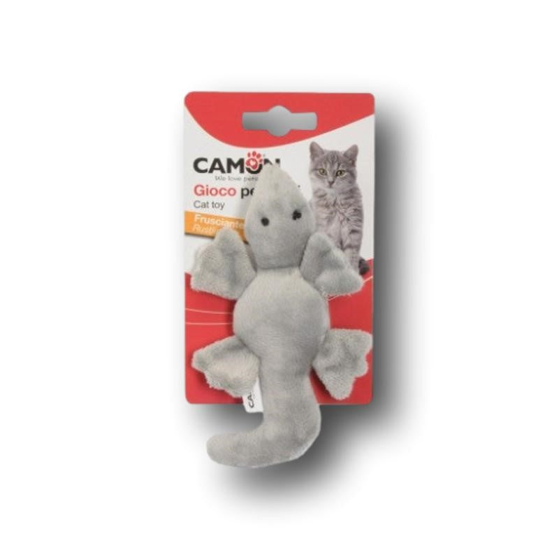 Camon raschelnder Gecko für Katzen (Farbe unbestimmt)