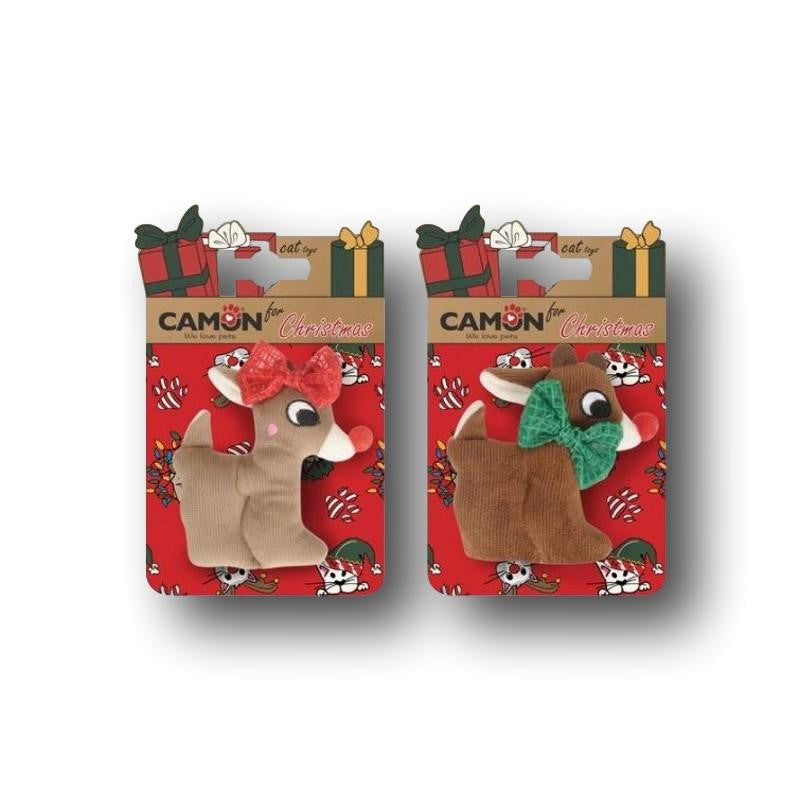 Camon Spielzeug Reh mit Catnip - 1stk (Farbe unbestimmt)