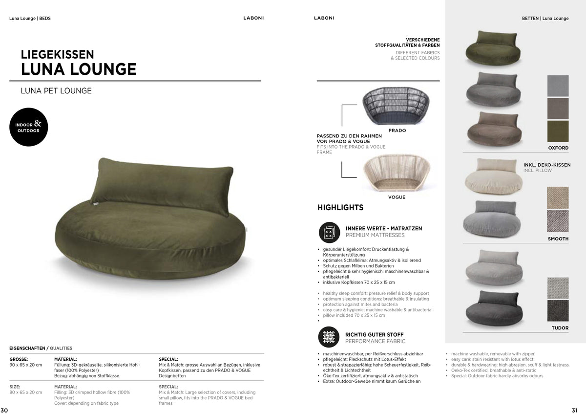 LABONI LUNA LOUNGE SET - TUDOR Grey