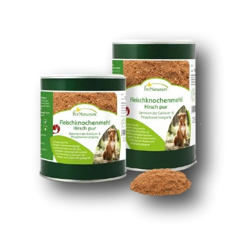 PerNaturam Fleischknochenmehl Hirsch