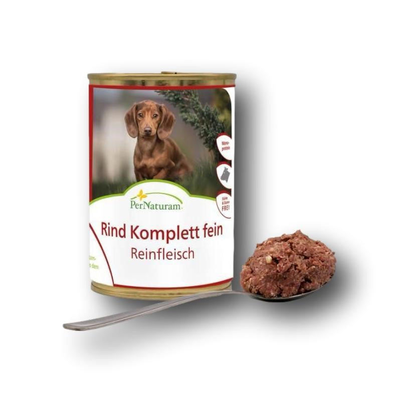 PerNaturam Reinfleischdosen Rind Komplett