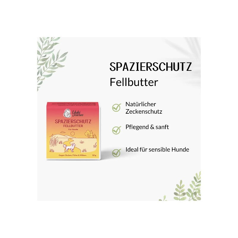 YukiCares Fellbutter - Spazierschutz